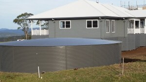 Pioneer water tank in Toowoomba